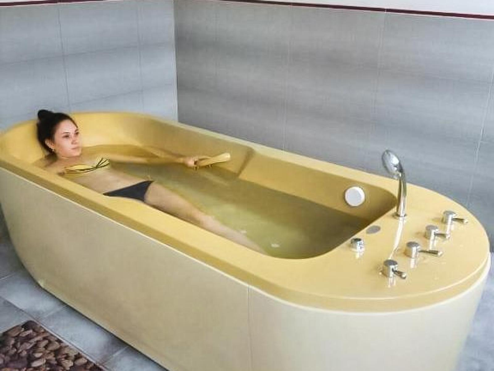 How to take radon baths?