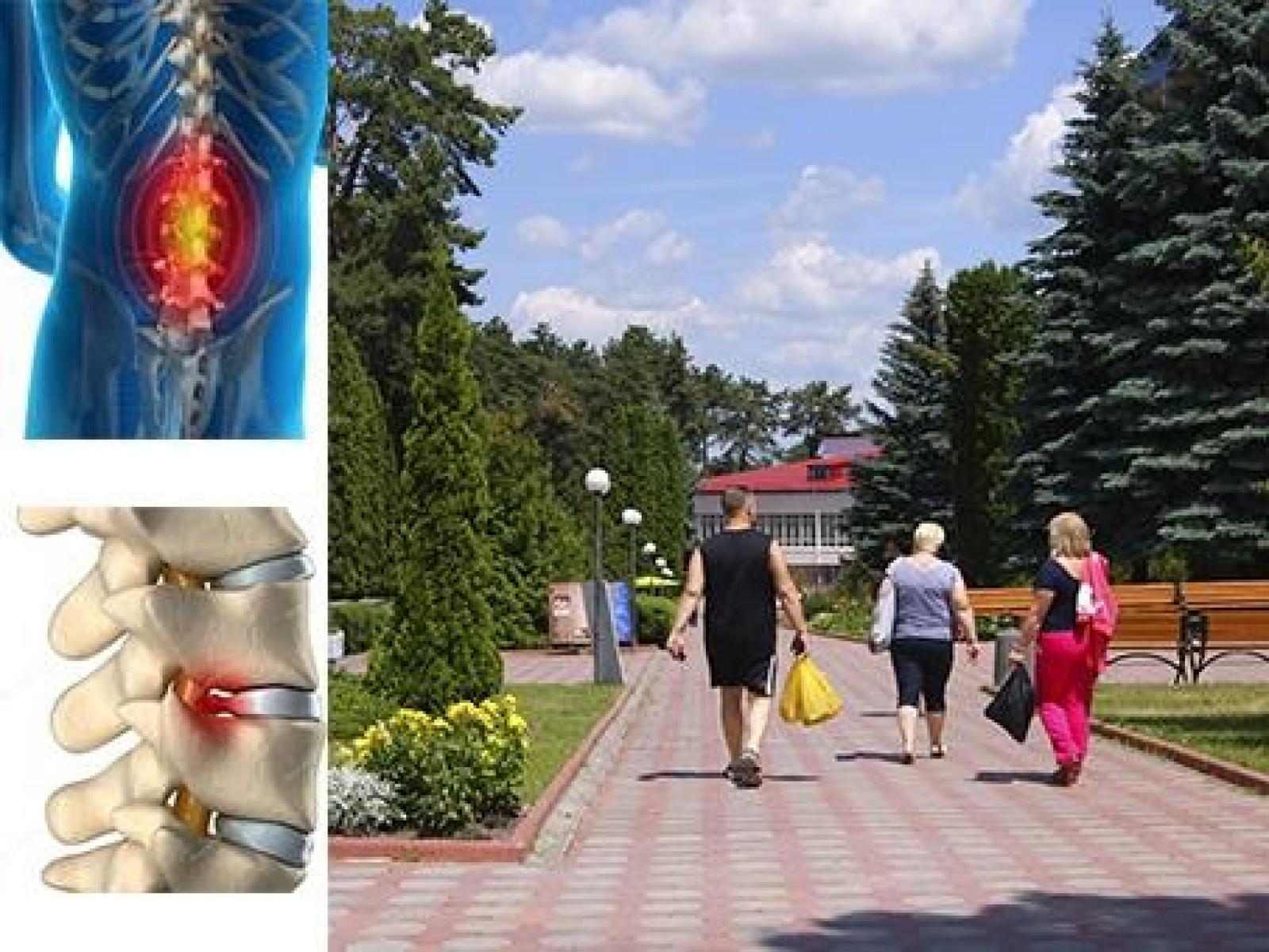 The trade union sanatorium "Khmilnyk" - treatment for osteochondrosis and intervertebral hernia.